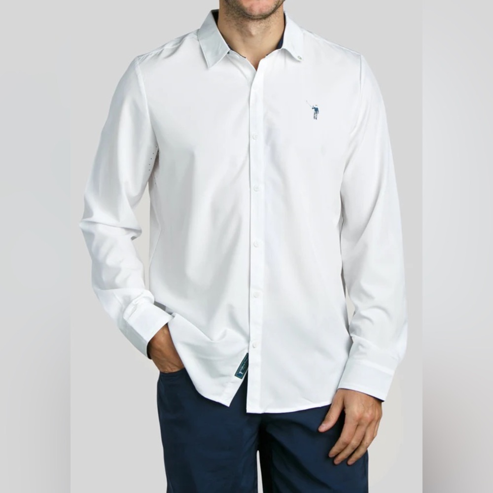 William Murray Classic Button Down/ Size Large Me… - image 1